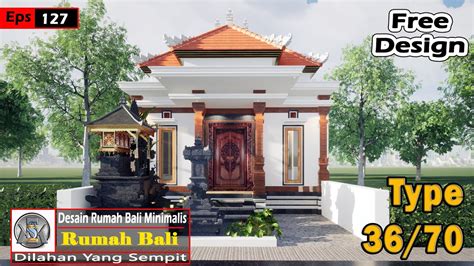 Desain Rumah Bali Minimalis Di Lahan Yang Sempit M X M Eps