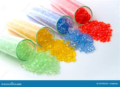 Transparent Plastic Granulates Stock Image Image Of Design