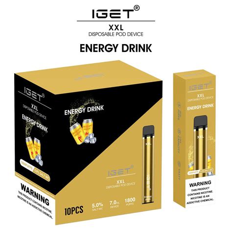 High Quality Puff Plus Iget XXL Wholesale Disposable Vape Pen 1800