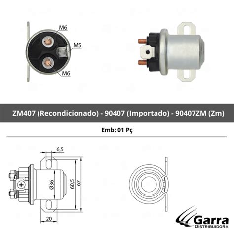 Zm407 Automatico Auxiliar De Partida Delco 38mt 12v Novo