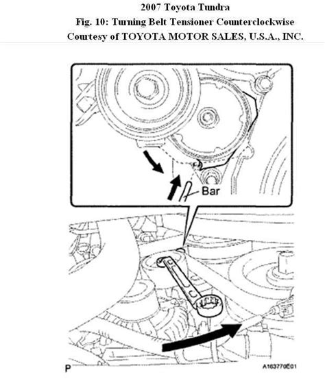 Exploring The Serpentine Belt Layout Of The Toyota Tundra