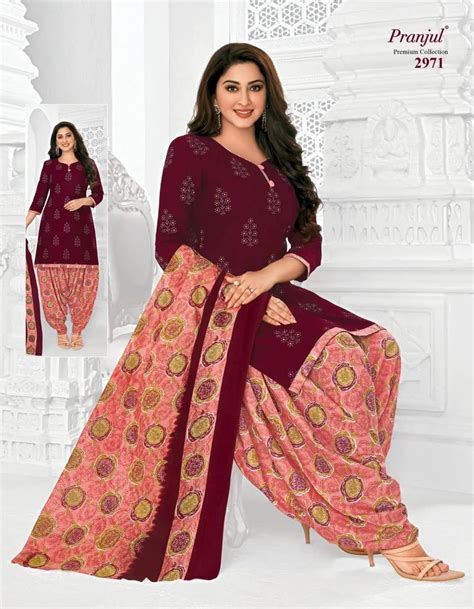 Georgette Solid 2971 Ready Made Patiala Style Chudidar Stitched At Rs