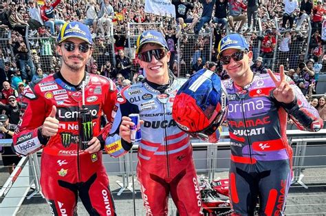 Klasemen Motogp Martin Menjauh Dari Bagnaia Setelah Australia