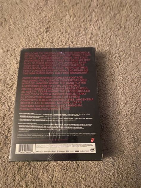 Rolling Stones The Biggest Bang Dvd New Ebay