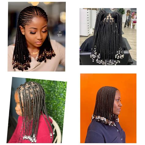 33 Latest Braids with Beads for Adults 2023 (pictures) - Cynthispace