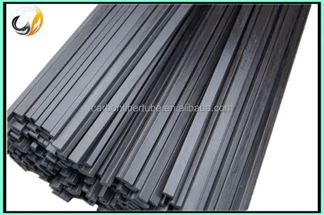 Carbon Fiber Flat Barcarbon Fiber Square Rodsolid Carbon Fiber