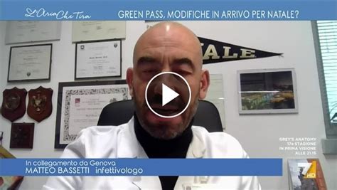 Terza Dose L Infettivologo Matteo Bassetti Negli Ospedali Vediamo