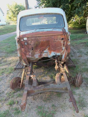 Buy New 1948 1949 1950 Ford F1 Pickup 48 49 50 Truck Hot Rod Project Parts Cab And Box In Lenora