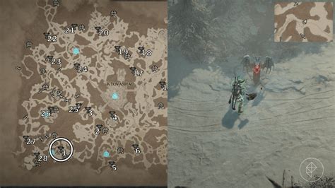 All Fractured Peaks Altar Of Lilith Locations And Map In Diablo Polygon