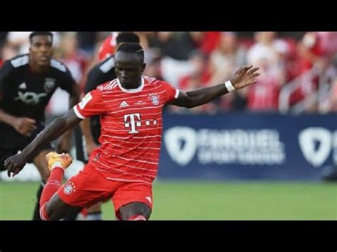 Bayern vs Leverkusen Sadio Mané retrouve le chemin des filets