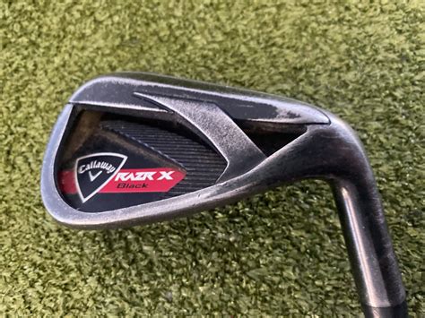 Callaway Razr X Black Approach Gap Wedge Rh Step Stiff Steel R3985 Ebay