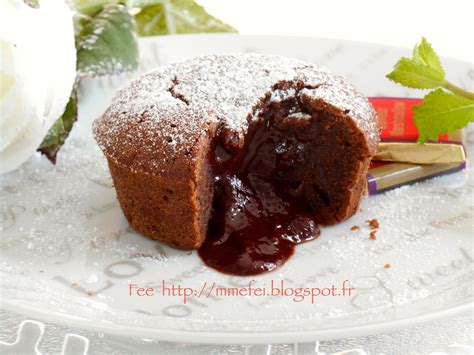 Fondant au chocolat au coeur coulant pâques Recette Ptitchef