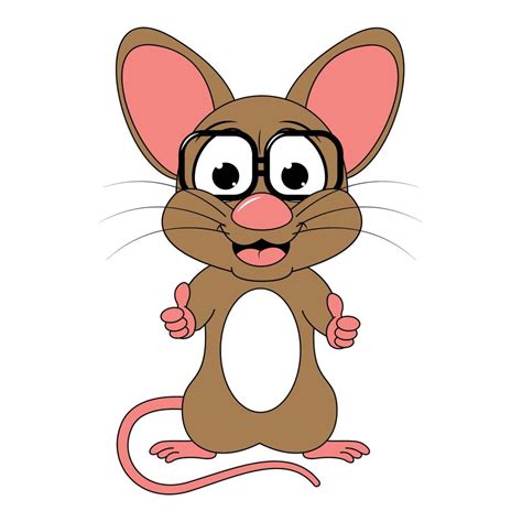 Cute Mouse Animal Cartoon 21335414 Vector Art At Vecteezy