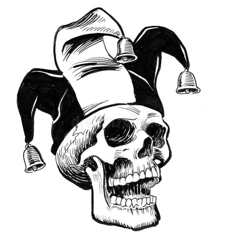 Jester Skull Stock Illustrations Jester Skull Stock Illustrations