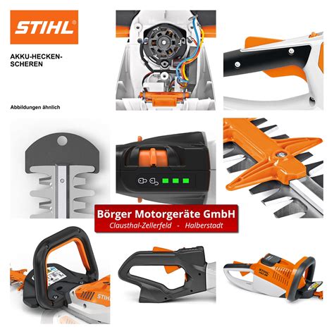 Stihl Hsa Heckenschere Cm Inkl X Akku Und X Ladeger T Ha