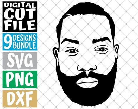 X Amazing Man In Beard Designs Bundle Svg Glasses Svg Afro Etsy