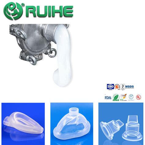 Lsr Medical Grade Liquid Silicone Rubber Hospital Mask Hardness