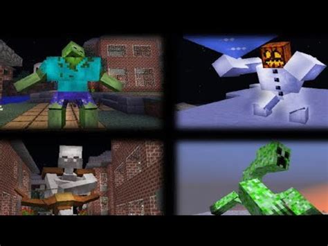 présentation de mod minecraft mutant creature YouTube