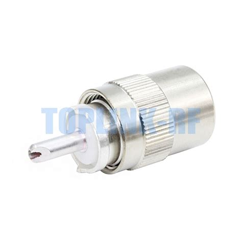 X Uhf Pl Male Plug Twist On Solder Connector For Rg Rg X Lmr