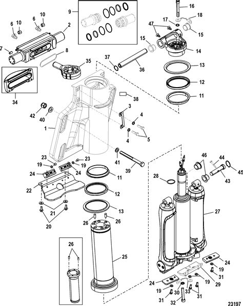 Mercury Outboard Steering Cable Diagram