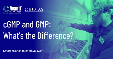 Cgmp And Gmp Whats The Difference