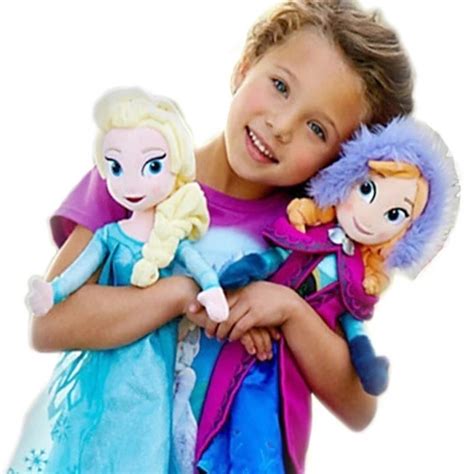 Плюшена кукла Disney, Замръзналото кралство, Елза, 40 см., 3+ години ...
