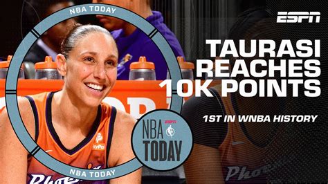 VINTAGE DIANA TAURASI The 1st WNBA Player To Reach K Career Points