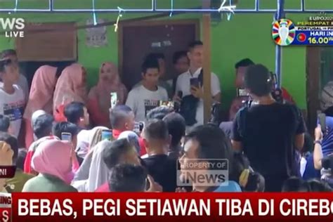 Antusiasme Warga Desa Kepongpongan Sambut Kepulangan Pegi Setiawan Di