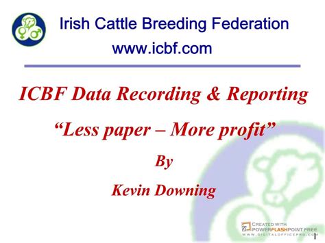 PPT Irish Cattle Breeding Federation PowerPoint Presentation Free