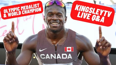 Live Qanda W Olympic Medalist And World Champion Aaron Kingsley Brown