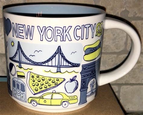 Stein Taube Gro Starbucks New York Tasse Schwan Sch Chtern Blitz