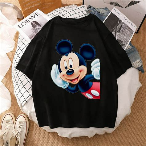 Woman Summer New 2022 Hot Cartoon Disney Mickey And Friends Minnie