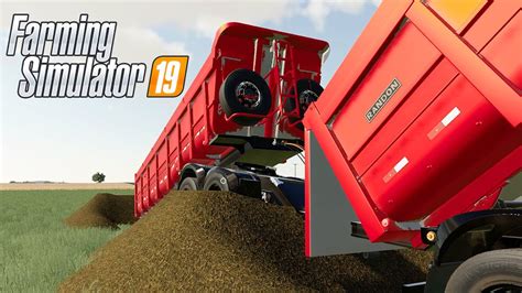 DESCARREGANDO 320 TONELADAS DE SILAGEM Farming Simulator 19