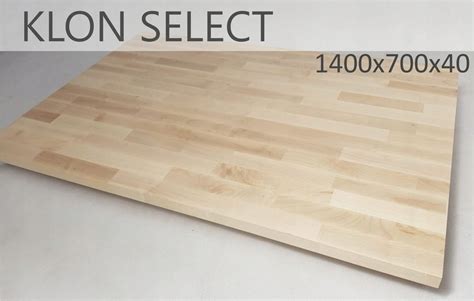 Blat Do Biurka Drewno Klon Select 1400x700x40 1259 Cena Opinie