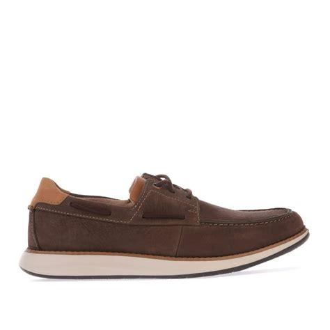 Mens Clarks Unstructured Deck Shoes Un Pilot Lace