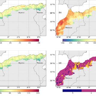 Spatial Distribution Of Drought Frequency A Absolute Drought