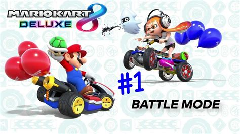 Mario Kart 8 Deluxe Balloon Battle 1 YouTube