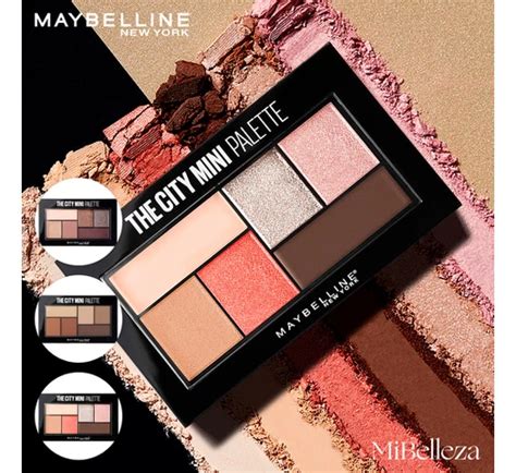 Sombras Maybelline Ny The City Mini Palette Brooklyn Nudes Mibelleza