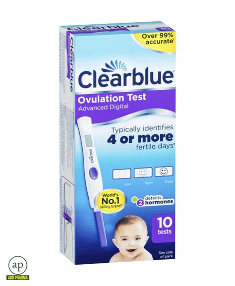 Clearblue Digital Ovulation Test 10's (2 F.D) - AddPharma | Pharmacy in ...