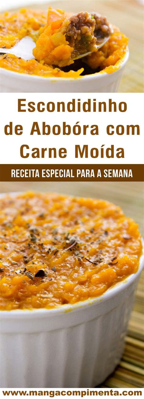 Escondidinho De Ab Bora Carne Mo Da Sem Lactose Prepare Essa