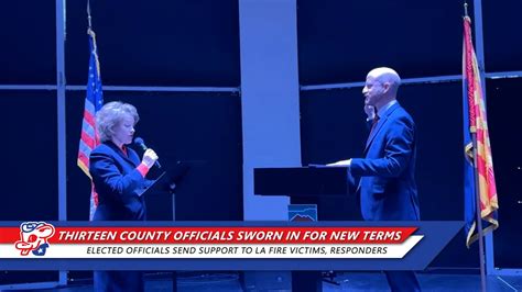 Thirteen County Officials Sworn In For New Terms Kaff News Extra