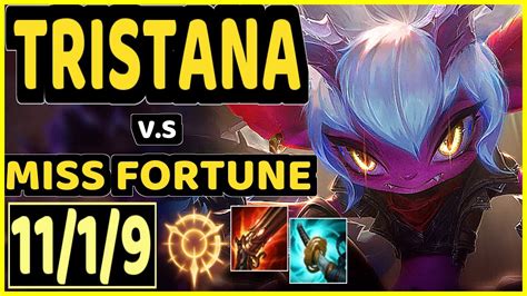 Juzinho Tristana Vs Miss Fortune Kda Bottom Adc Gameplay