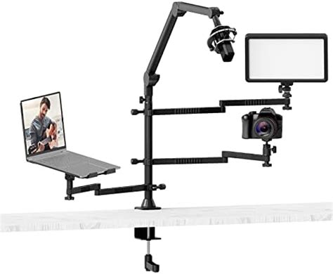 Amazon Live Broadcast Boom Arm Ulanzi Flexible Desk Mount Camera