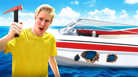 Het Gat In De Boot Maken Boot Project Youtube