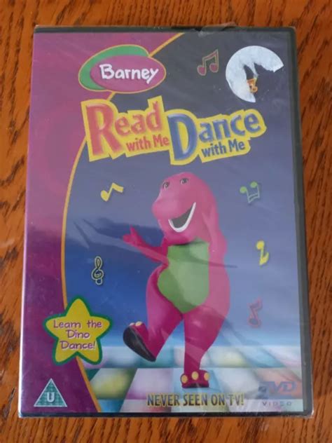 BARNEY READ WITH Me Dance With Me Dvd Sealed Dvd 9 49 PicClick UK