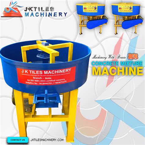 Concrete Pan Mixture Machine Model Name Number Jkp Capacity