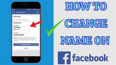 How To Change Facebook Profile Name On Android Change Name On