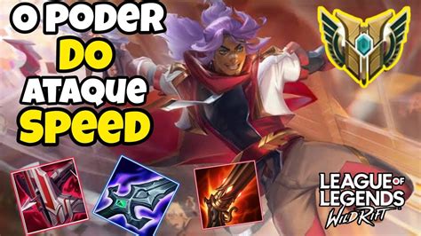 Melhor Build De Ataque Speed Para O Akshan Lol Wild Rift Youtube