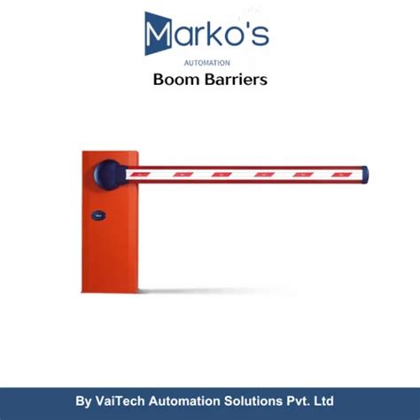 Grey Marko Heavy Duty Boom Barrier For Industrial Mild Steel At Rs