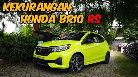 Kekurangan Honda Brio RS 2023 Terbaru YouTube